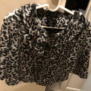 Faux Fur Animal Coat